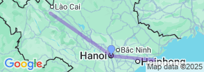 Tour route map