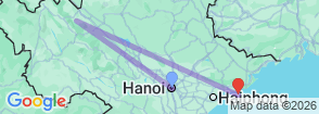 Tour route map