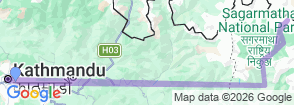 Tour route map