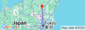 Tour route map