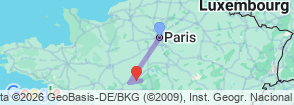 Tour route map