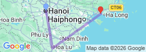 Tour route map