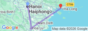 Tour route map