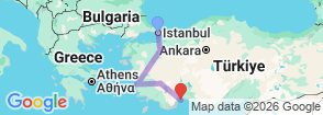 Tour route map