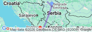 Tour route map