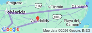 Tour route map