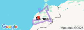 Tour route map