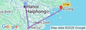 Tour route map