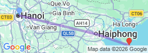 Tour route map
