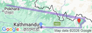 Tour route map