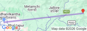 Tour route map
