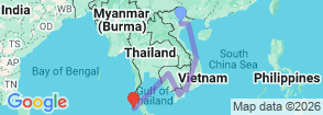 Tour route map