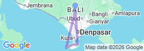 Tour route map