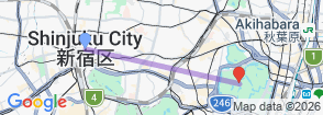 Tour route map