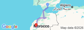 Tour route map