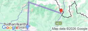 Tour route map