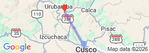 Tour route map