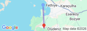 Tour route map