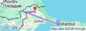 Tour route map