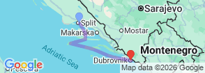 Tour route map
