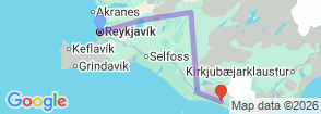 Tour route map