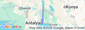 Tour route map
