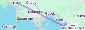 Tour route map