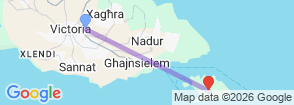 Tour route map