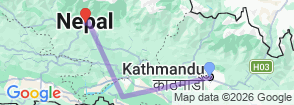 Tour route map