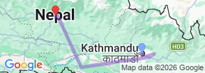 Tour route map