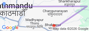 Tour route map
