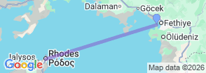 Tour route map