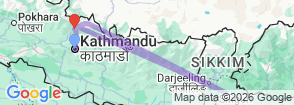 Tour route map