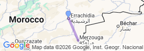 Tour route map