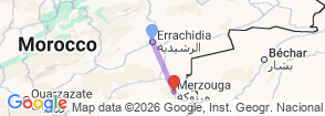 Tour route map