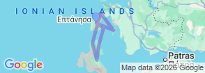Tour route map