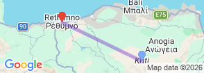 Tour route map