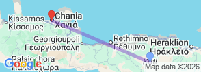 Tour route map
