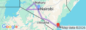 Tour route map