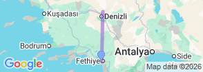 Tour route map