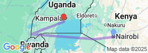 Tour route map