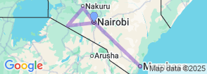 Tour route map