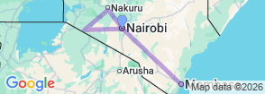 Tour route map