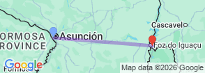 Tour route map