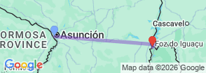 Tour route map