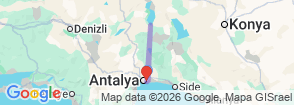 Tour route map