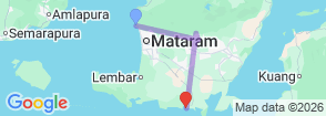 Tour route map