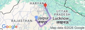 Tour route map