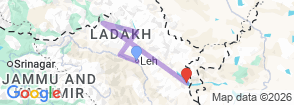 Tour route map