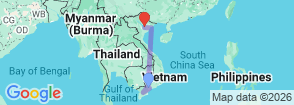 Tour route map